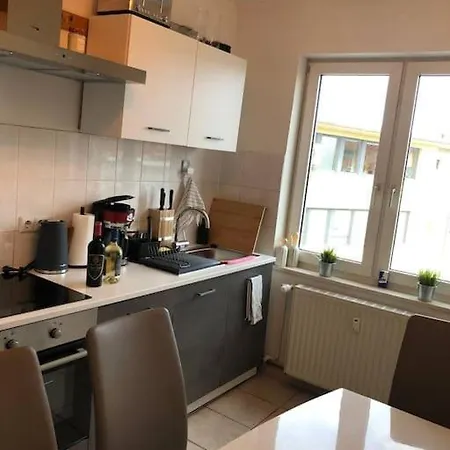 아파트 Gemutliches Mit Kamin Und Dachterrasse